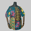 Custom Mix African Wax Fabric Dress Clothes in African Style