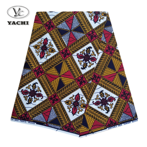 Yachitex High Quality 100% Cotton Waxed Fabric For African Garments