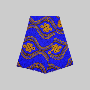 Yachitex Nice Pattern 100% African Wax Fabric For Dashiki Dress